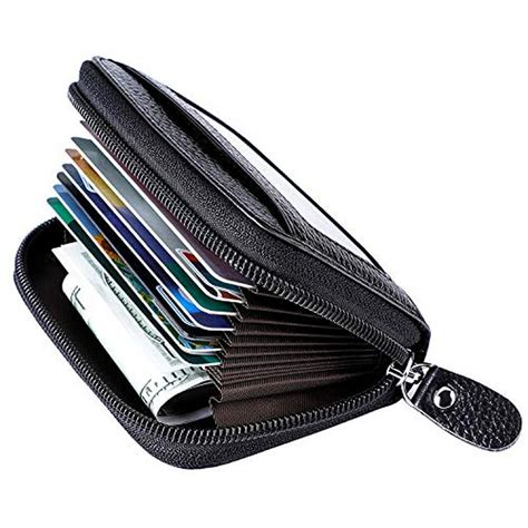 leather rfid card case|rfid credit card covers.